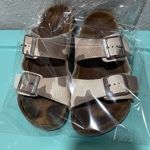 Birkenstock Brown Double Strap Sandals